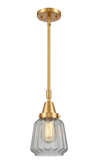Caden One Light Mini Pendant in Satin Gold (405|4471SSGG142)