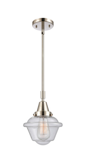 Caden One Light Mini Pendant in Polished Nickel (405|4471SPNG534)