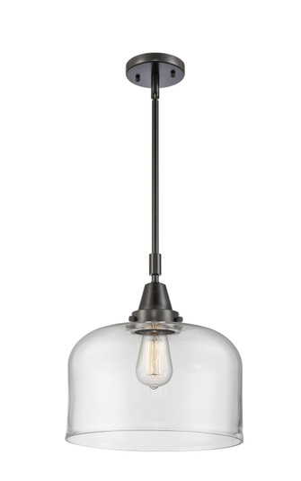 Caden One Light Mini Pendant in Matte Black (405|4471SBKG72L)