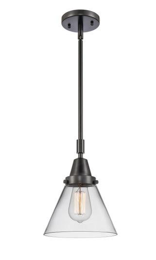 Caden One Light Mini Pendant in Matte Black (405|4471SBKG42)