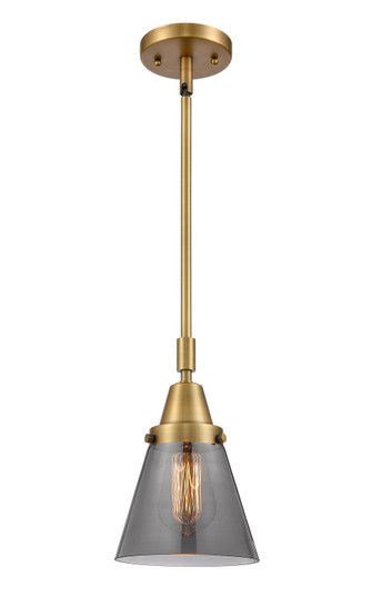 Caden One Light Mini Pendant in Brushed Brass (405|4471SBBG63)