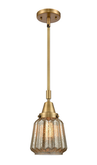 Caden One Light Mini Pendant in Brushed Brass (405|4471SBBG146)