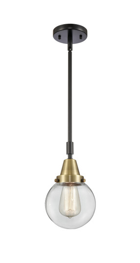 Caden One Light Mini Pendant in Black Antique Brass (405|4471SBABG2026)