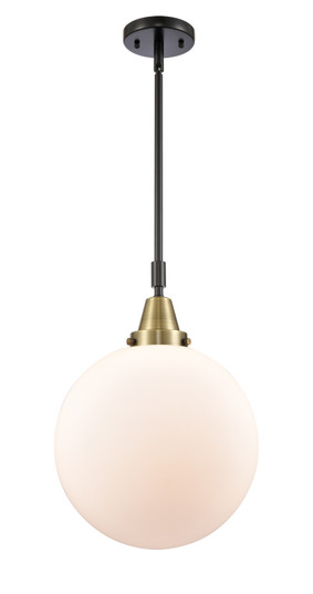 Caden One Light Mini Pendant in Black Antique Brass (405|4471SBABG20112)
