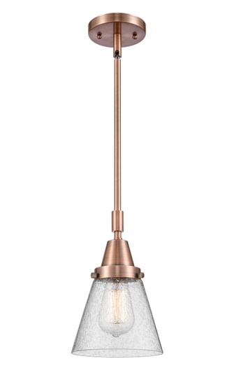 Caden One Light Mini Pendant in Antique Copper (405|4471SACG64)