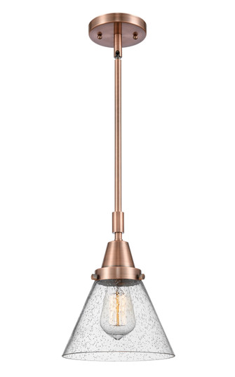 Caden One Light Mini Pendant in Antique Copper (405|4471SACG44)
