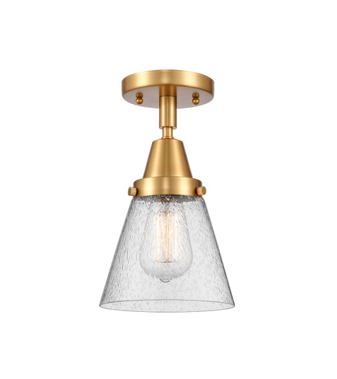 Caden LED Semi-Flush Mount in Satin Gold (405|4471CSGG64LED)