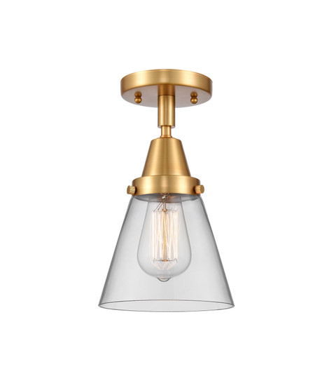 Caden LED Semi-Flush Mount in Satin Gold (405|4471CSGG62LED)