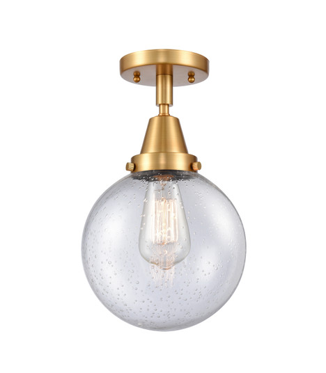 Caden One Light Semi-Flush Mount in Satin Gold (405|4471CSGG2048)