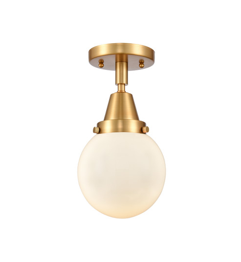 Caden One Light Flush Mount in Satin Gold (405|4471CSGG2016)