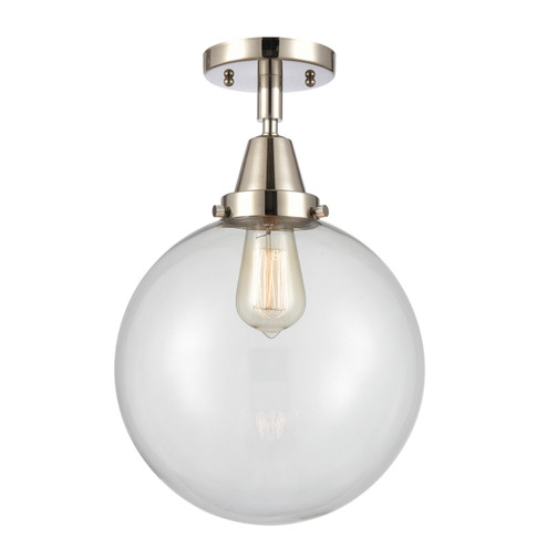 Caden One Light Flush Mount in Polished Nickel (405|4471CPNG20210)