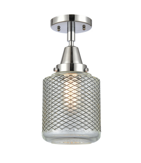 Caden One Light Flush Mount in Polished Chrome (405|4471CPCG262)