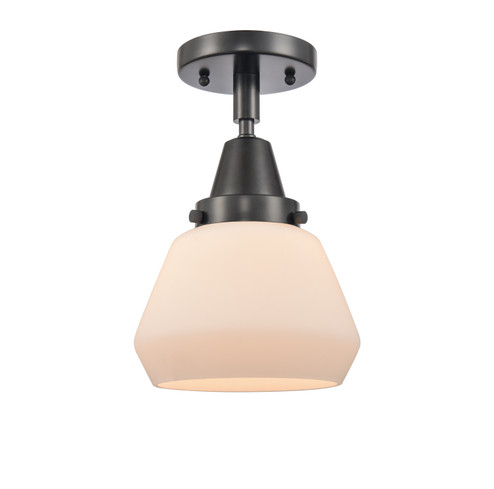 Caden One Light Semi-Flush Mount in Matte Black (405|4471CBKG171)