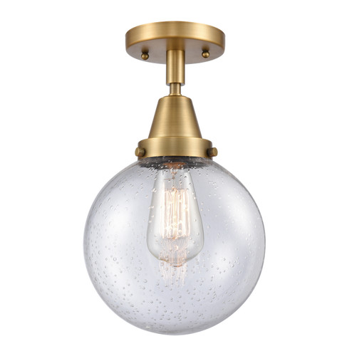 Caden One Light Flush Mount in Brushed Brass (405|4471CBBG2048)