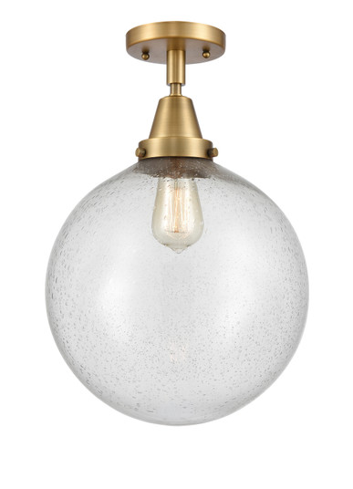 Caden One Light Semi-Flush Mount in Brushed Brass (405|4471CBBG20412)