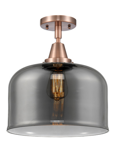 Caden LED Flush Mount in Antique Copper (405|4471CACG73LLED)