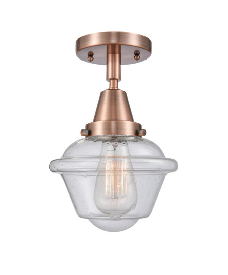Caden LED Semi-Flush Mount in Antique Copper (405|4471CACG534LED)