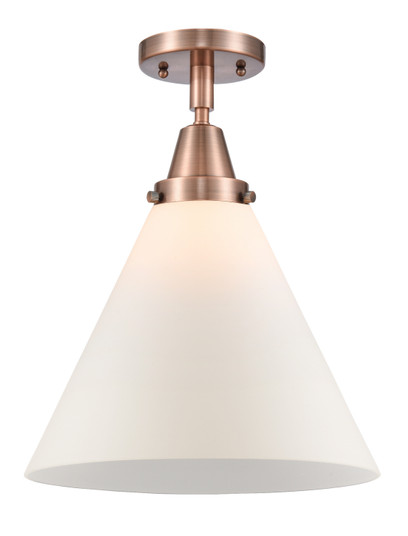 Caden LED Flush Mount in Antique Copper (405|4471CACG41LLED)