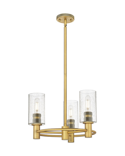 Downtown Urban LED Pendant in Brushed Brass (405|4343CRBBG4347SDY)