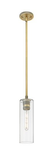 Downtown Urban LED Pendant in Brushed Brass (405|4341SBBG43412CL) Downtown Urban LED Pendant in Brushed Brass (405|4341SBBG43412CL)
