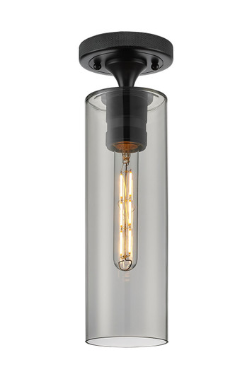 Downtown Urban One Light Flush Mount in Matte Black (405|4341FBKG43412SM)