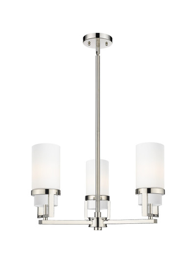 Downtown Urban LED Pendant in Polished Nickel (405|4263CRPNG4268WH)