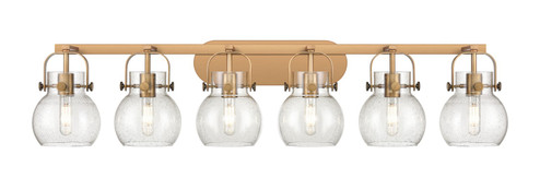 Downtown Urban Six Light Bath Vanity in Brushed Brass (405|4236WBBG4106SDY)