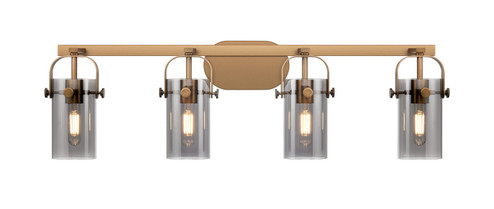 Downtown Urban Four Light Bath Vanity in Brushed Brass (405|4234WBBG4237SM)