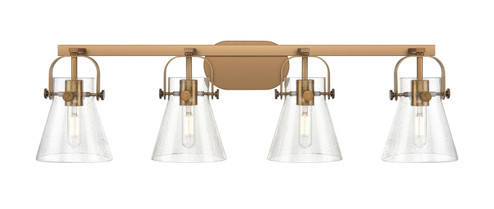 Downtown Urban Four Light Bath Vanity in Brushed Brass (405|4234WBBG4116SDY)