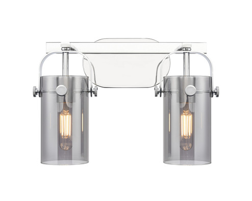Downtown Urban Two Light Bath Vanity in Polished Chrome (405|4232WPCG4237SM)