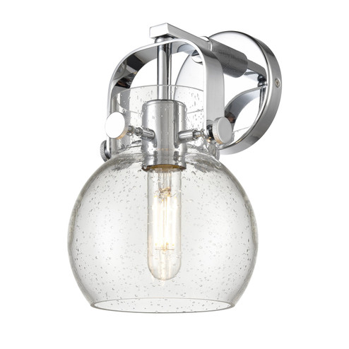 Downtown Urban One Light Wall Sconce in Polished Chrome (405|4231WPCG4106SDY)