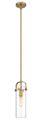 Pilaster LED Mini Pendant in Brushed Brass (405|4231SBB4CLLED)