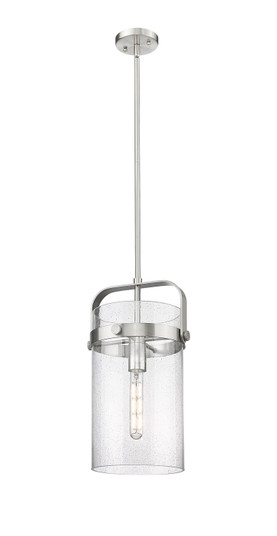 Downtown Urban One Light Mini Pendant in Satin Nickel (405|4131SMSNG4131S8SDY)