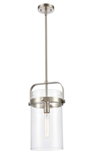 Downtown Urban One Light Mini Pendant in Satin Nickel (405|4131SMSNG4131S8CL)