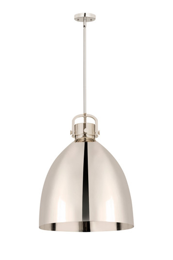 Downtown Urban One Light Pendant in Polished Nickel (405|4101SLPNM41216PN)