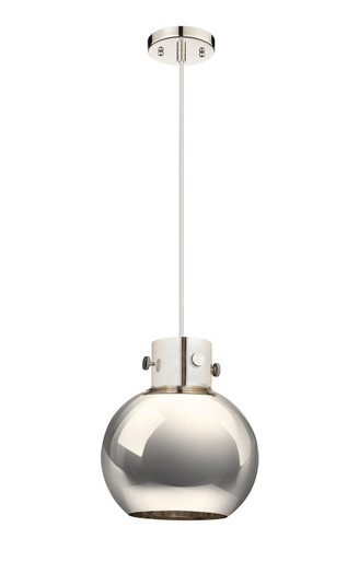 Downtown Urban One Light Pendant in Polished Nickel (405|4101PMPNM41010PN)