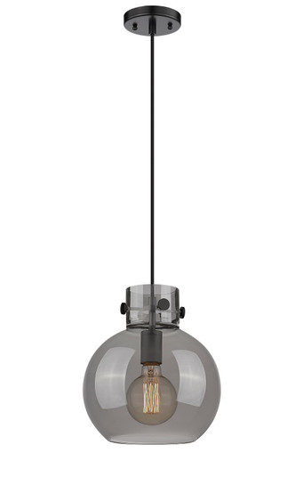 Newton One Light Mini Pendant in Matte Black (405|4101PMBKG41010SM)