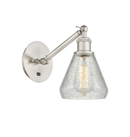 Ballston One Light Wall Sconce in Brushed Satin Nickel (405|3171WSNG275)