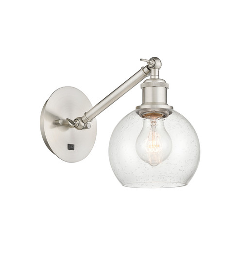 Ballston One Light Wall Sconce in Brushed Satin Nickel (405|3171WSNG1246) Ballston One Light Wall Sconce in Brushed Satin Nickel (405|3171WSNG1246)