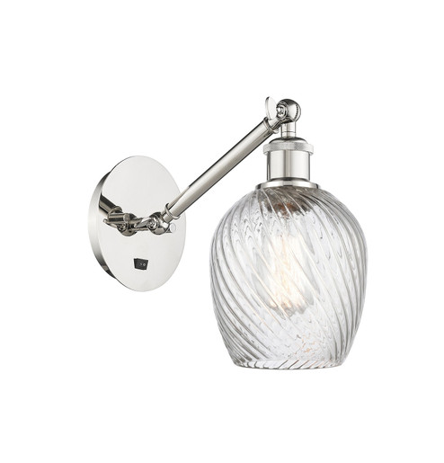 Ballston One Light Wall Sconce in Polished Nickel (405|3171WPNG292)