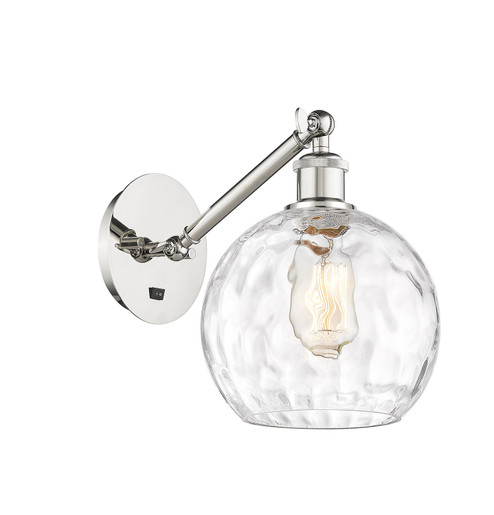 Ballston One Light Wall Sconce in Polished Nickel (405|3171WPNG12158)