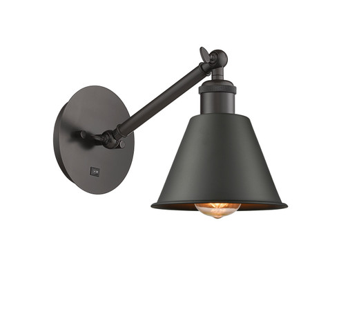 Ballston One Light Wall Sconce in Oil Rubbed Bronze (405|3171WOBM8)