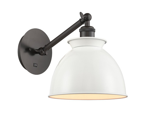 Ballston One Light Wall Sconce in Oil Rubbed Bronze (405|3171WOBM14W)
