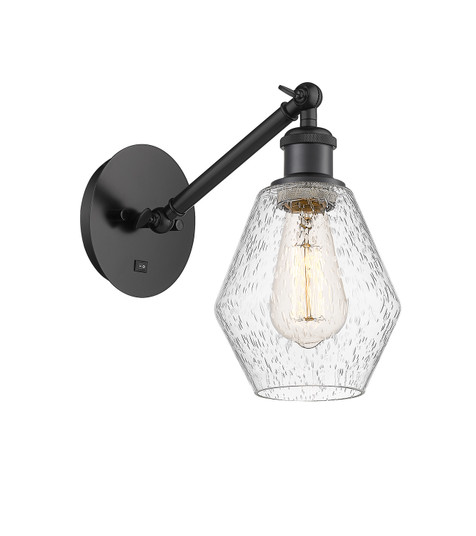 Ballston One Light Wall Sconce in Matte Black (405|3171WBKG6546)