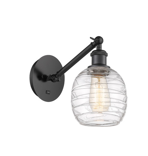 Ballston LED Wall Sconce in Matte Black (405|3171WBKG1013LED)