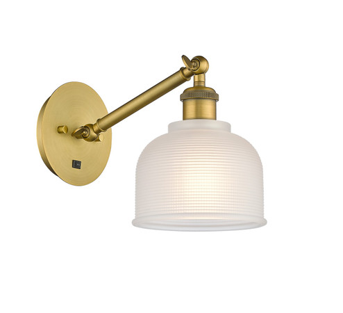 Ballston One Light Wall Sconce in Brushed Brass (405|3171WBBG411)