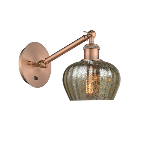Ballston One Light Wall Sconce in Antique Copper (405|3171WACG96)