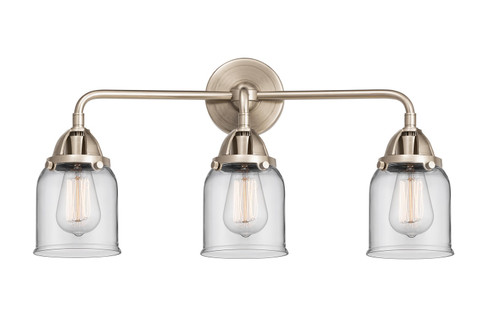Nouveau 2 Three Light Bath Vanity in Brushed Satin Nickel (405|2883WSNG52)