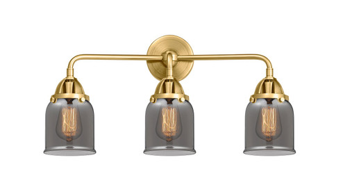 Nouveau 2 Three Light Bath Vanity in Satin Gold (405|2883WSGG53)