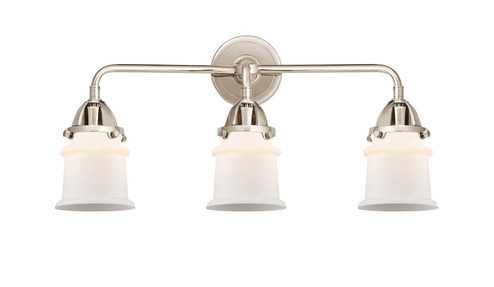 Nouveau 2 Three Light Bath Vanity in Polished Nickel (405|2883WPNG181S)